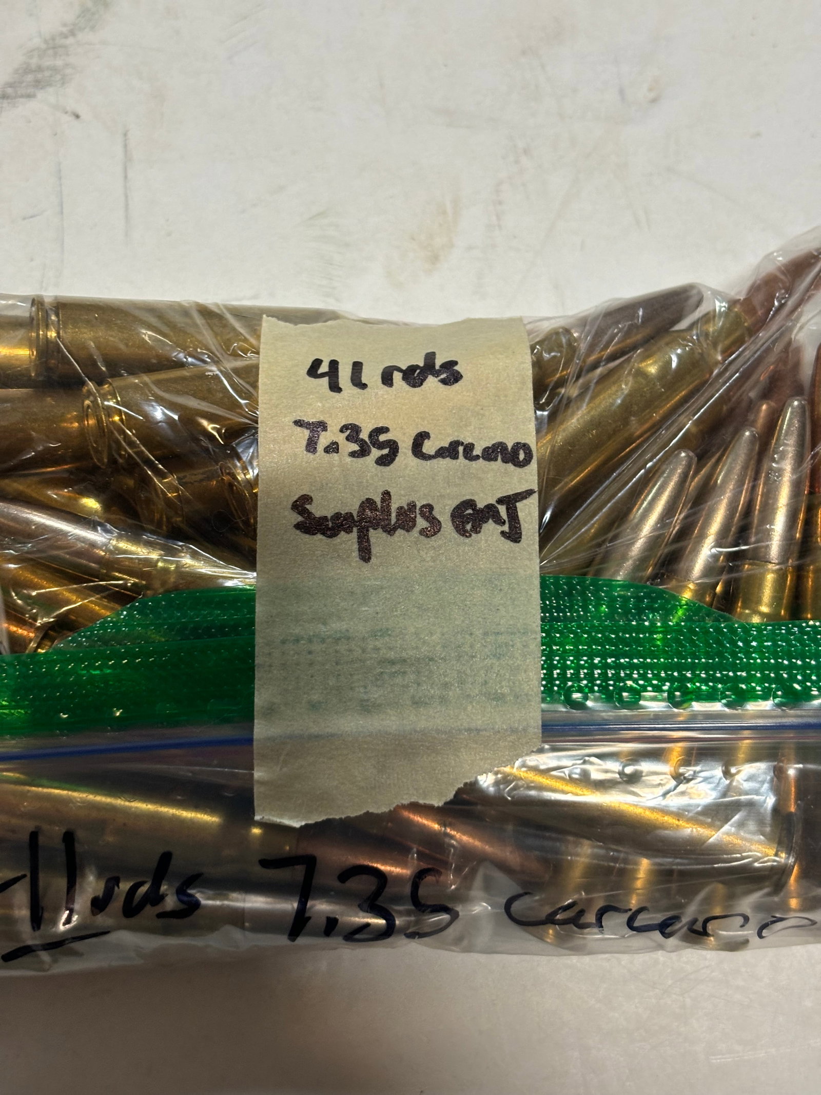 41rds of 7.35 Carcano Surplus FMJ Factory Ammunition - 2