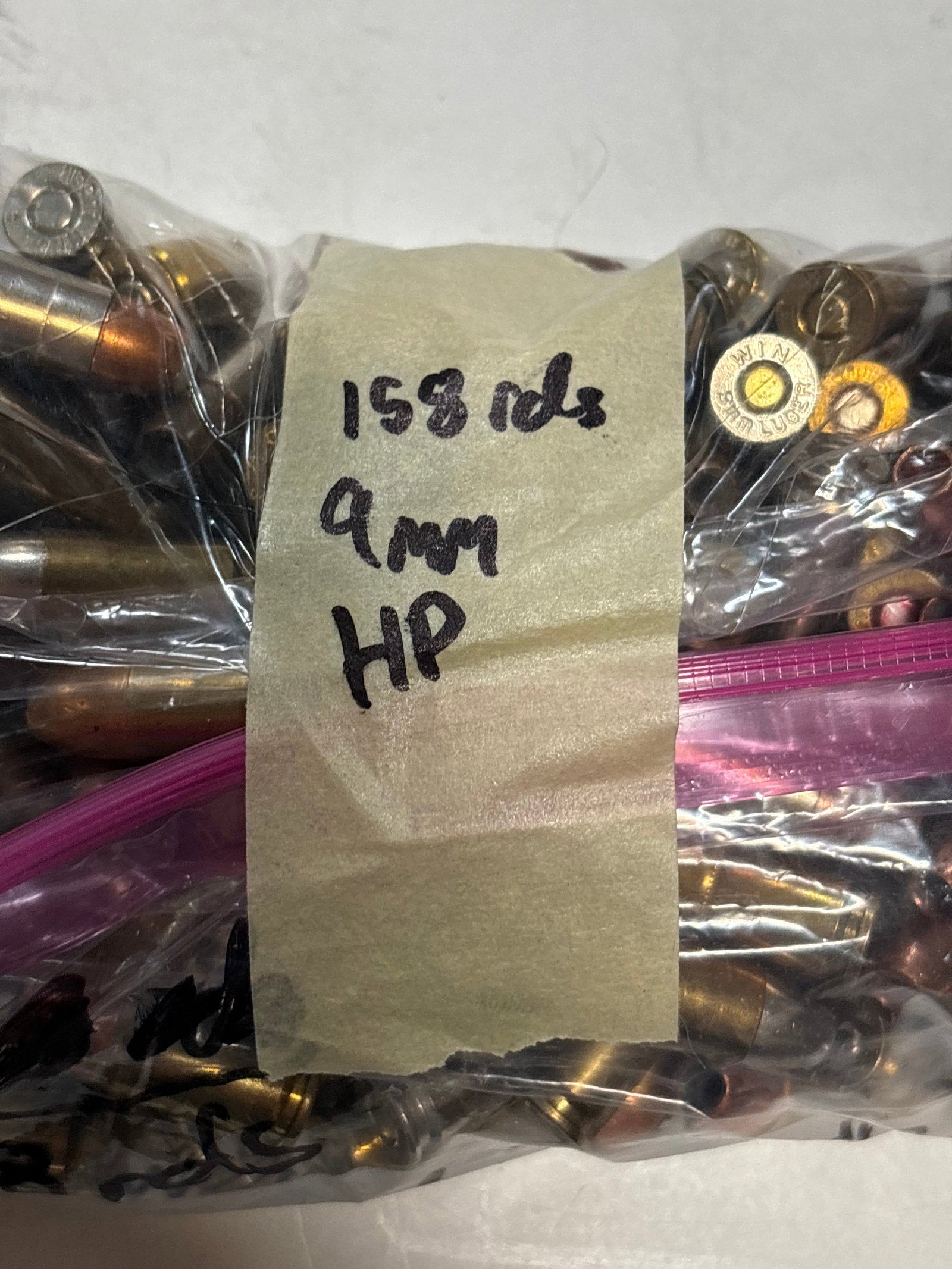 158rds of 9MM HP Mixed Factory Ammunition - 2