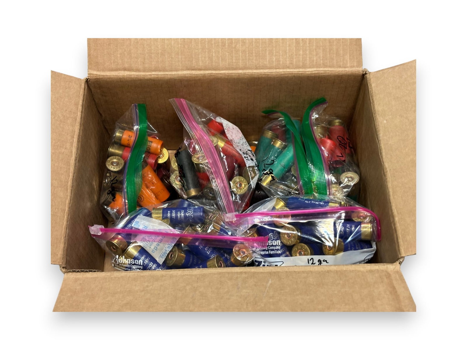 170rds of 12 GA. Mixed Factory Ammunition: See Photos