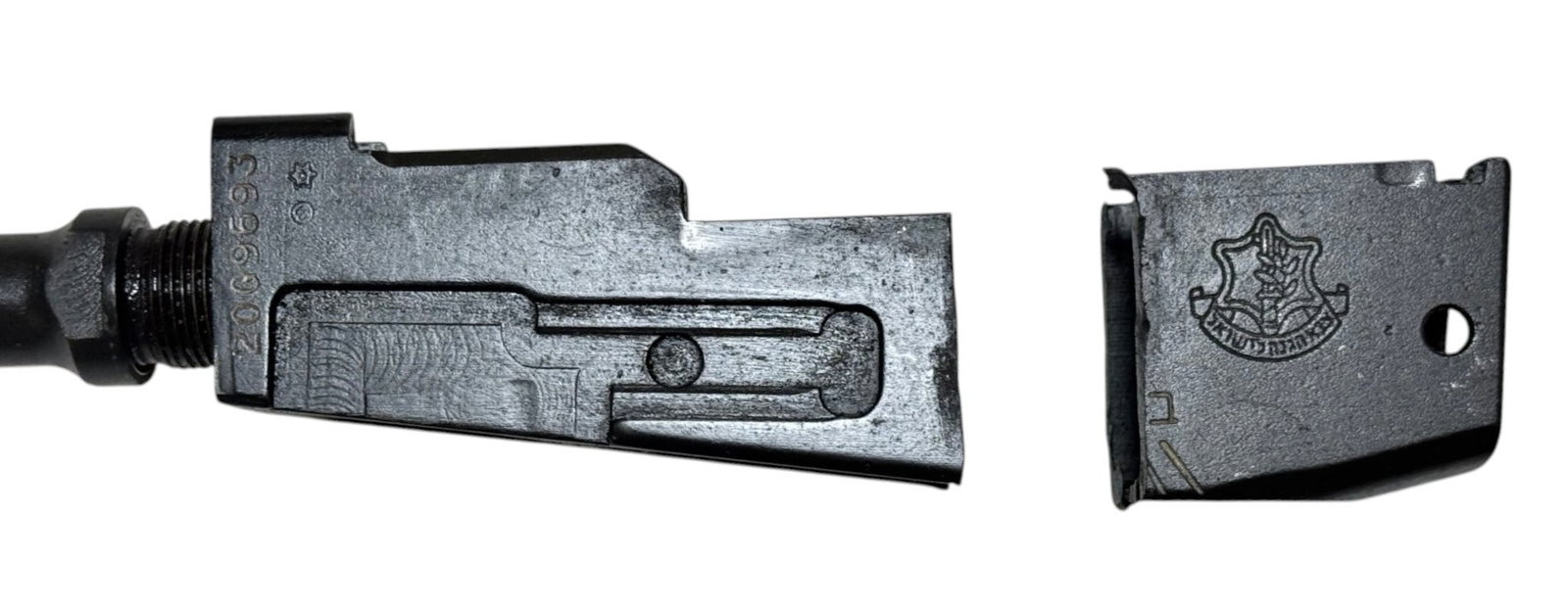 Highly Sought After Collectible Cut Up IMI GALIL ARM Receiver Parts & 18" 5.56mm Barrel - 2
