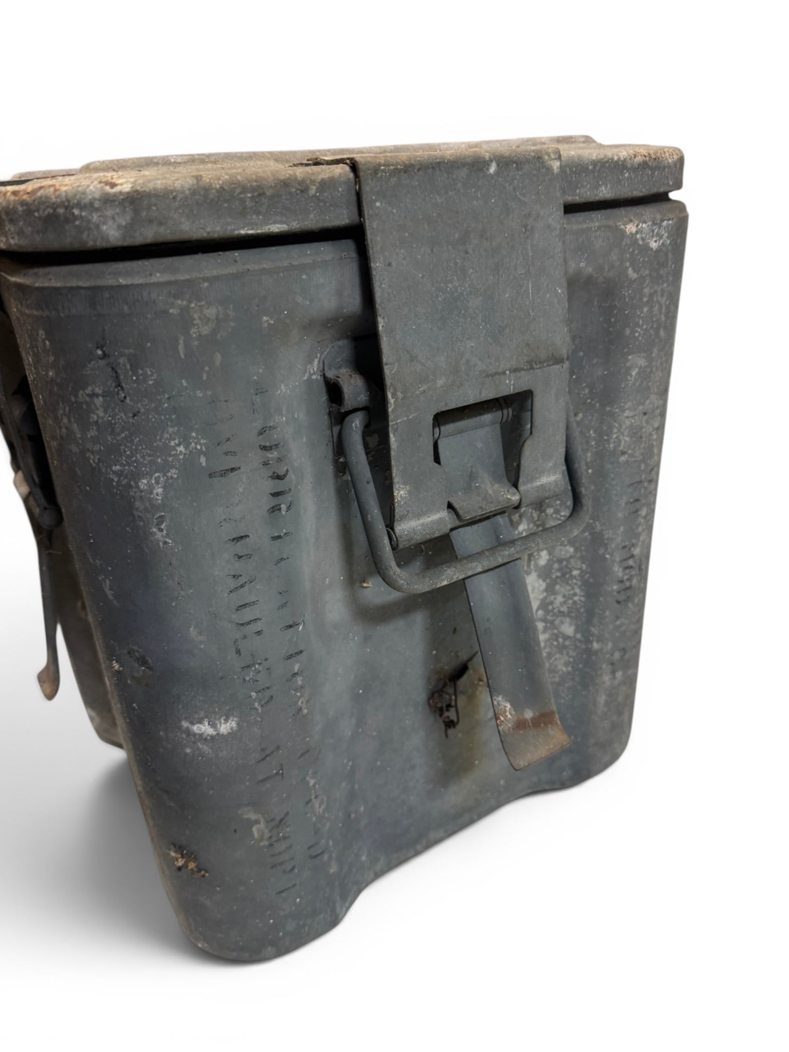 Vintage US WWII Navy Ordnance Ammunition Storage Can - NO SHIPPING, LOCAL PICKUP ONLY - 7