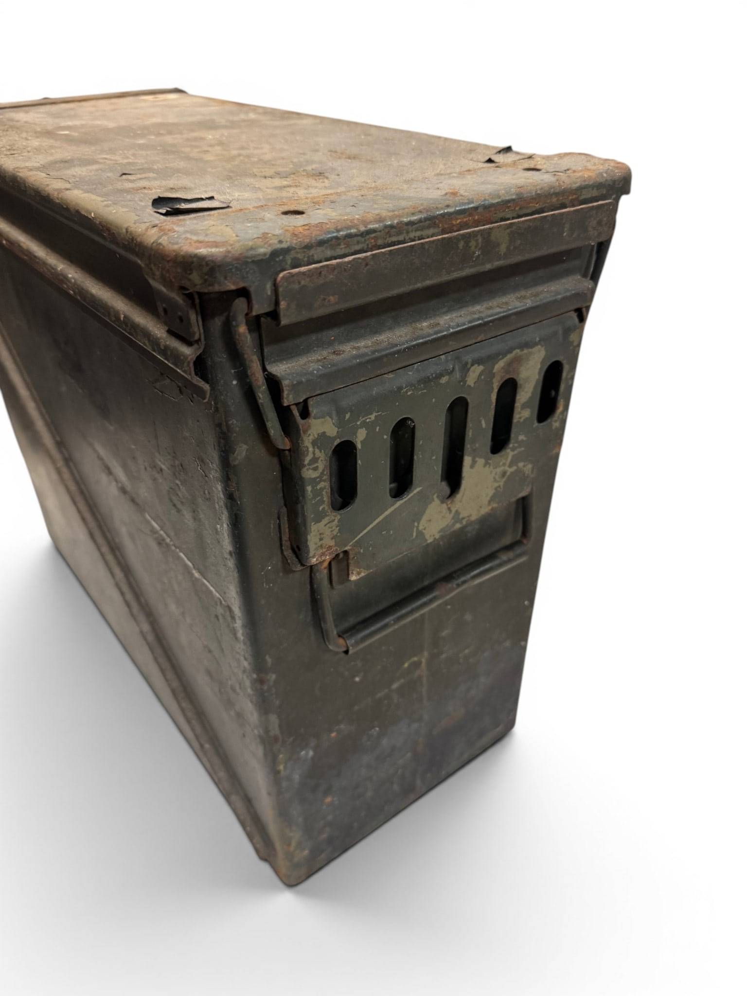 (1) Extra Large USGI M548 20mm Metal Ammunition Storage Bin - NO SHIPPING, LOCAL PICKUP ONLY - 2