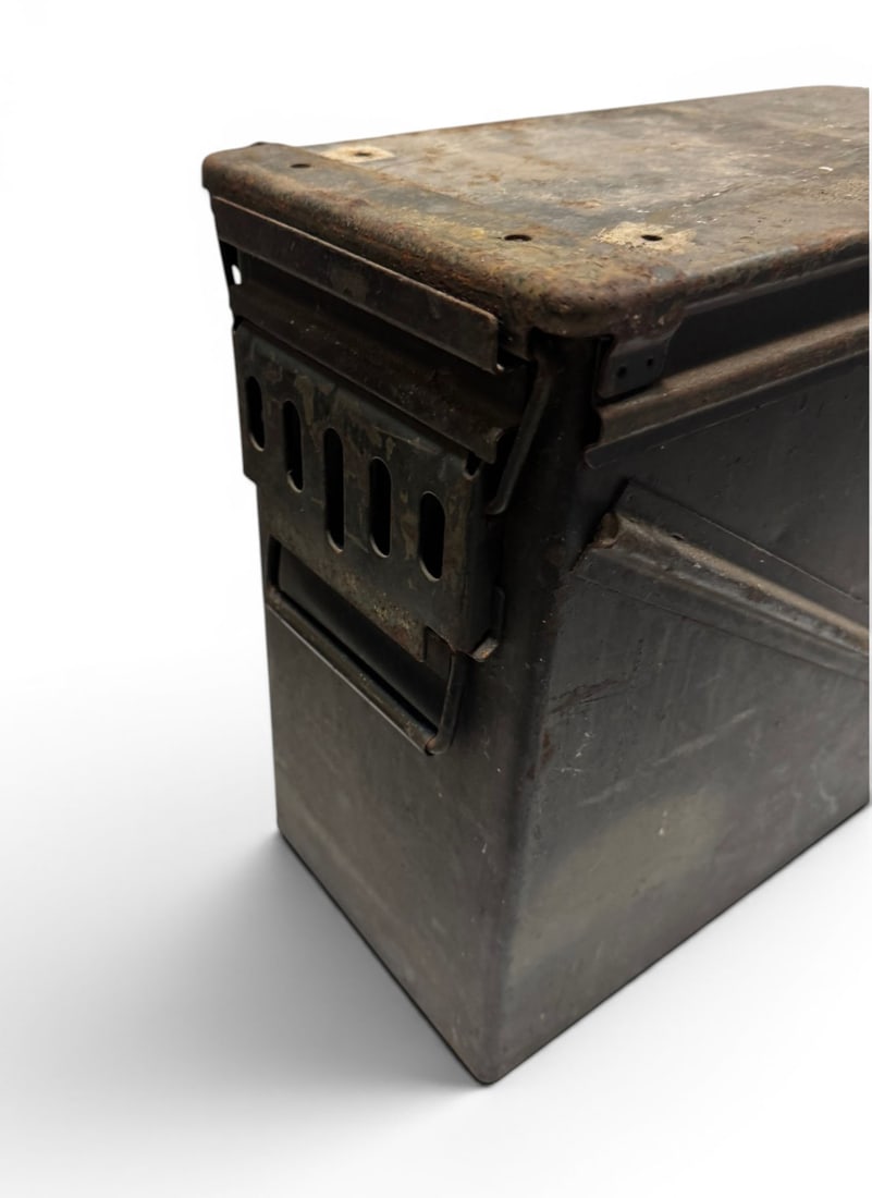 (1) Extra Large USGI M548 20mm Metal Ammunition Storage Bin - NO SHIPPING, LOCAL PICKUP ONLY - 3