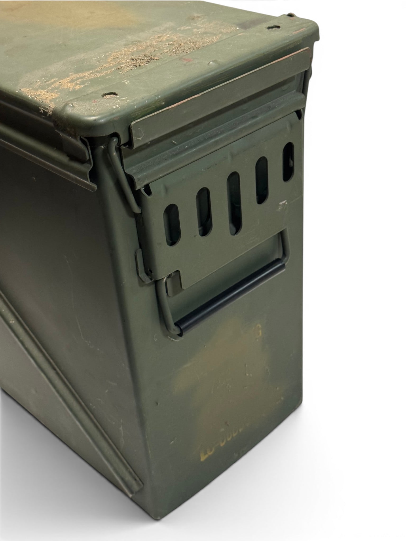 (1) Extra Large USGI M548 20mm Metal Ammunition Storage Bin - NO SHIPPING, LOCAL PICKUP ONLY - 2