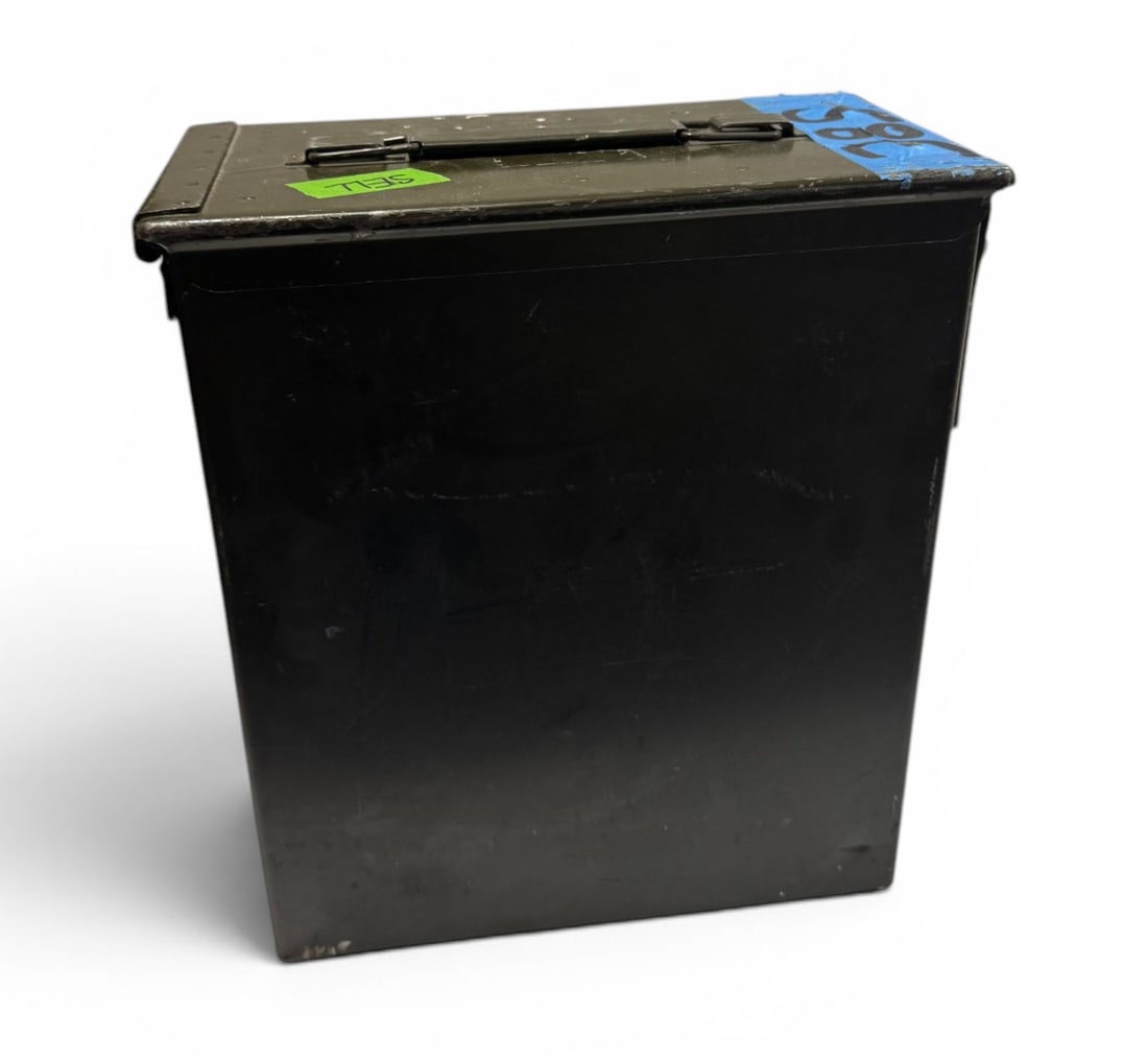 Tall .50 CAL Metal Ammo Can - NO SHIPPING, LOCAL PICKUP ONLY - 2