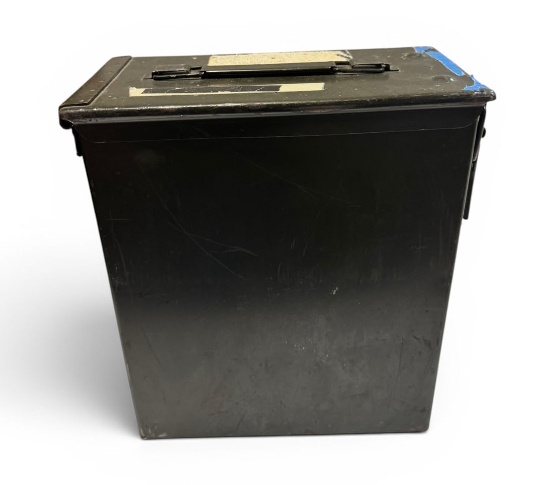 Tall .50 CAL Metal Ammo Can - NO SHIPPING, LOCAL PICKUP ONLY - 2