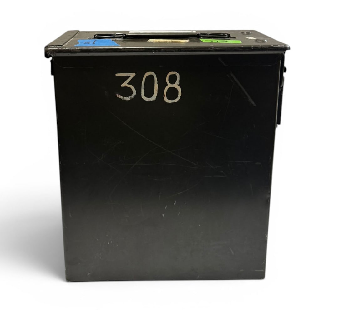 Tall .50 CAL Metal Ammo Can - NO SHIPPING, LOCAL PICKUP ONLY - 2