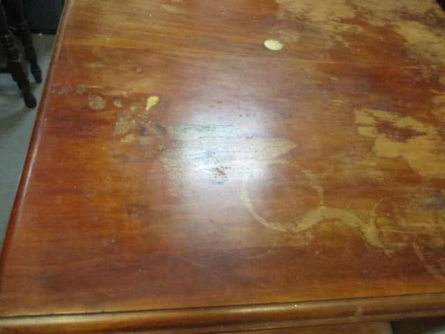 Vintage Square with Undershelf Wood End Table - 2