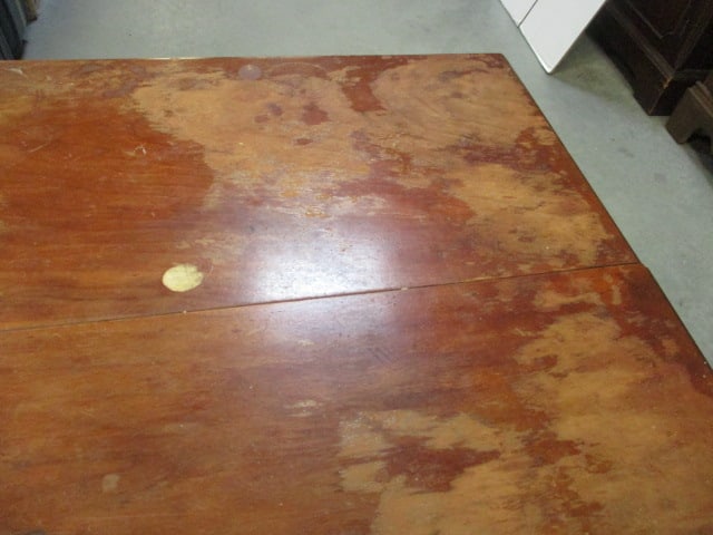 Vintage Square with Undershelf Wood End Table - 3