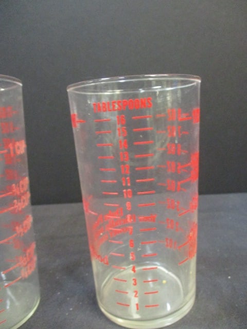2 Vintage "Duke Power" Measuring Glasses - 5