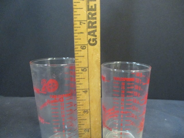 2 Vintage "Duke Power" Measuring Glasses - 6