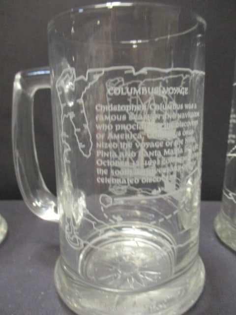 4 Vintage Long John Silver "800th Anniversary of Christopher Columbus Voyage" - 7