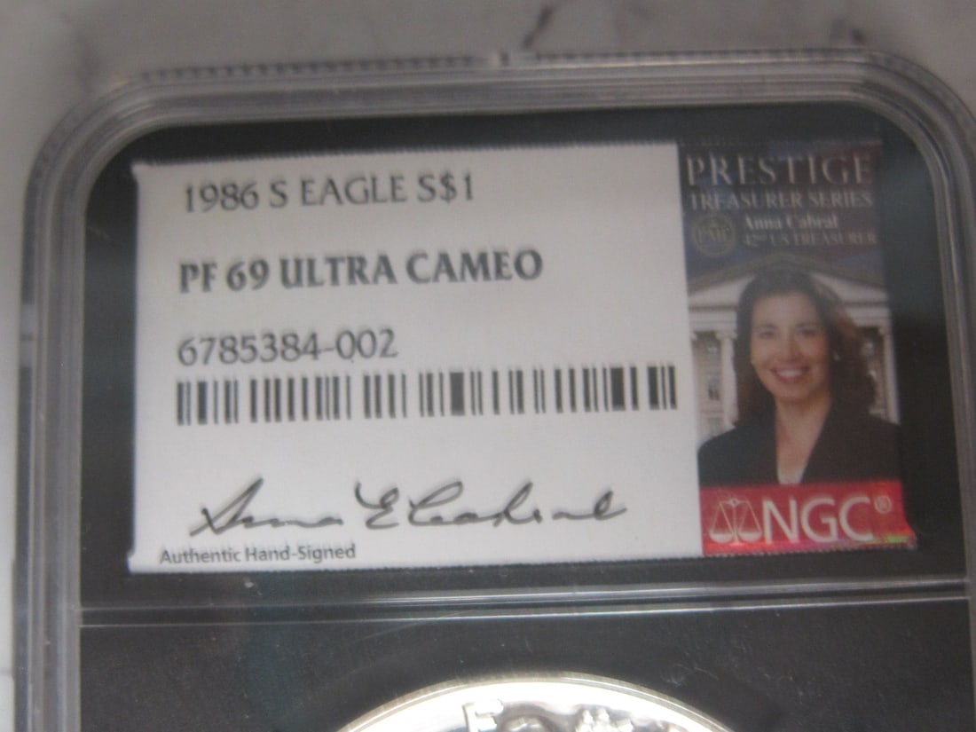 1986-S American Eagle Ultra Cameo - 2