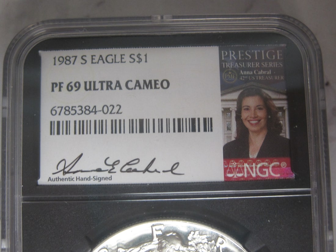1987-S American Eagle Ultra Cameo - 2