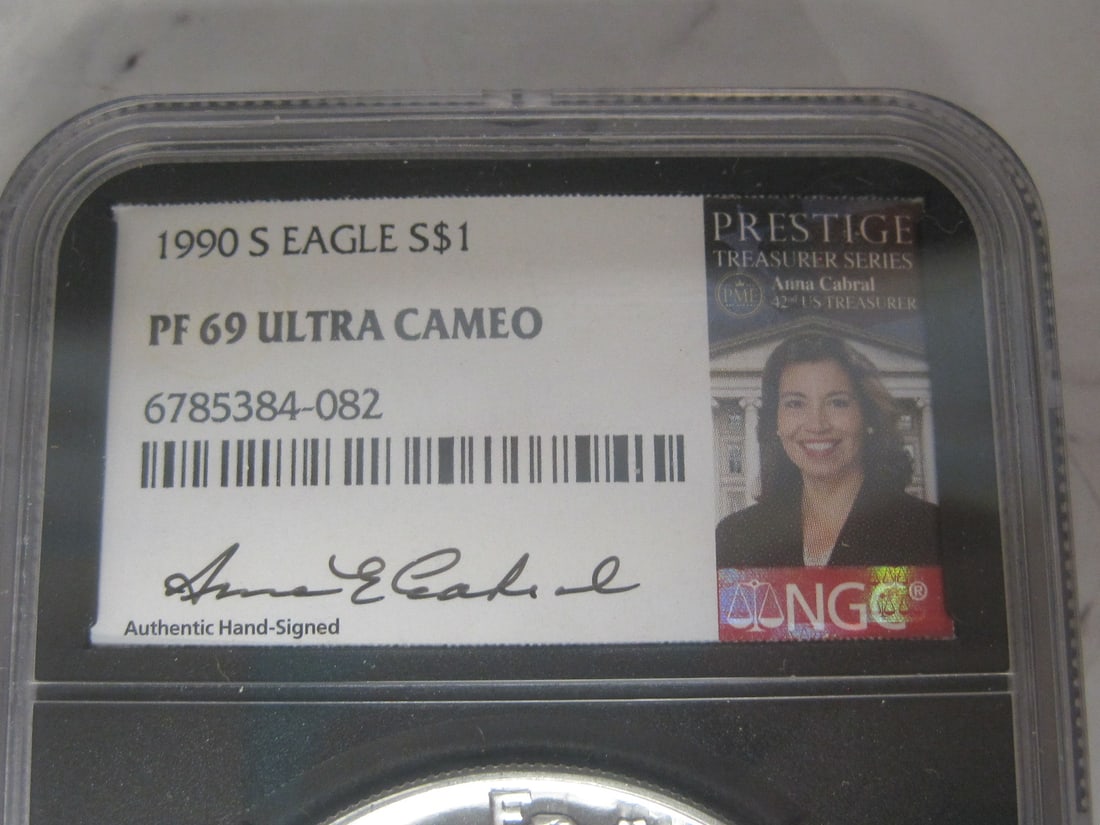 1990-S American Eagle Ultra Cameo - 2