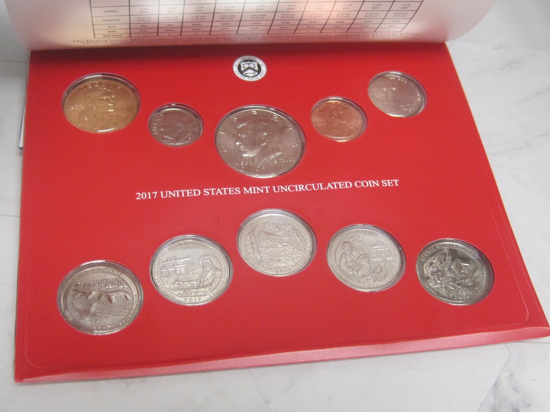 2017 US Mint UNC. Coin Set - 2