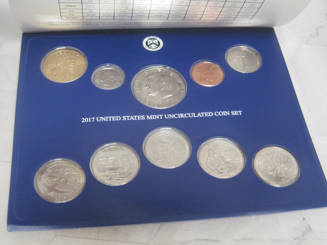 2017 US Mint UNC. Coin Set - 3