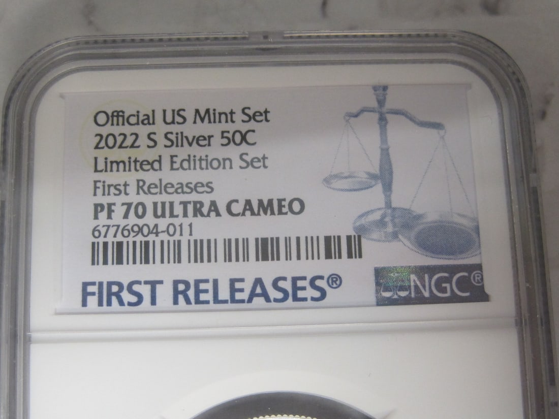 2022-S Kennedy Half Silver Dollar Limited Edition - 2