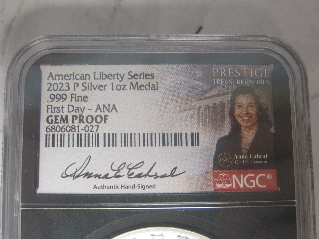 2023-P Silver One Ounce Medal - 2