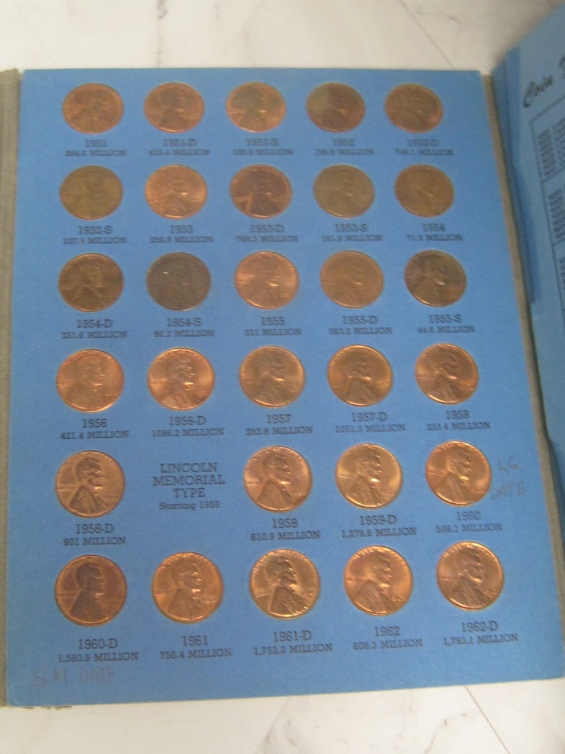 Book of 88 Lincoln Head Cents - 3