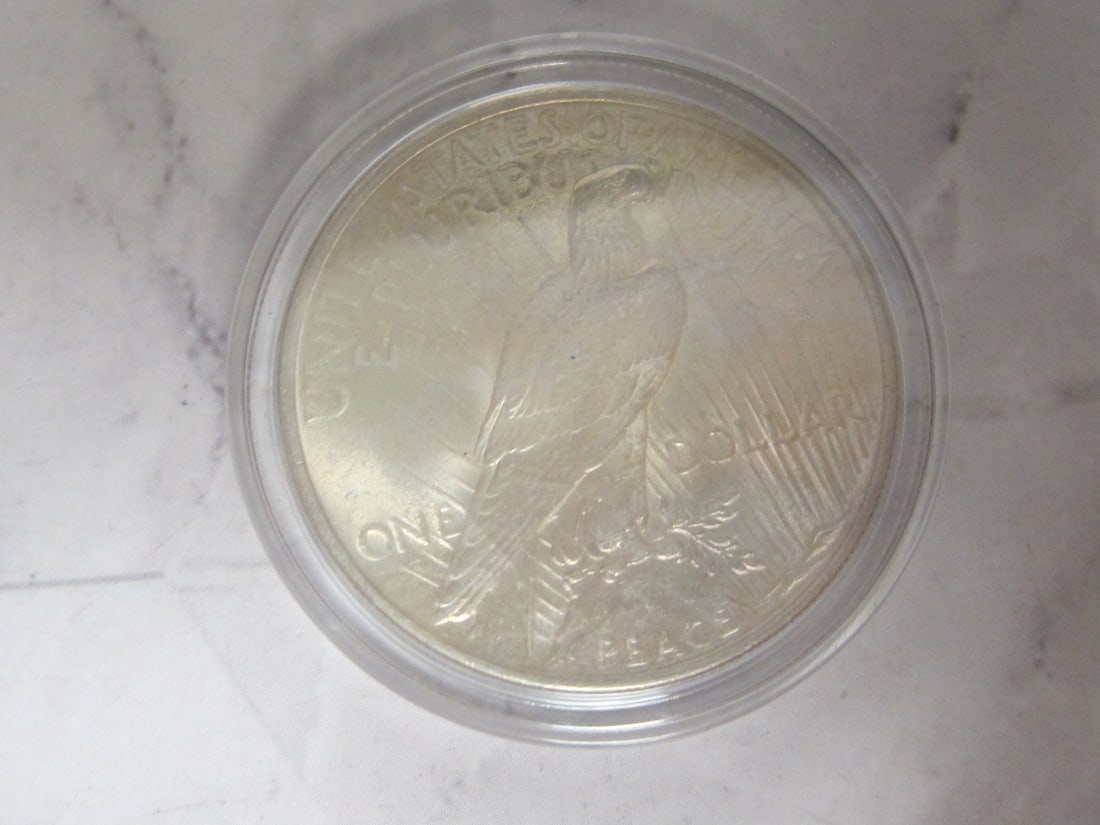 1923 Peace Silver Dollar - 2