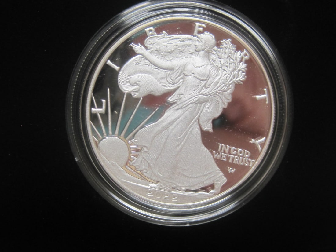 2022 American Eagle One Ounce Silver Proof Coin - 2