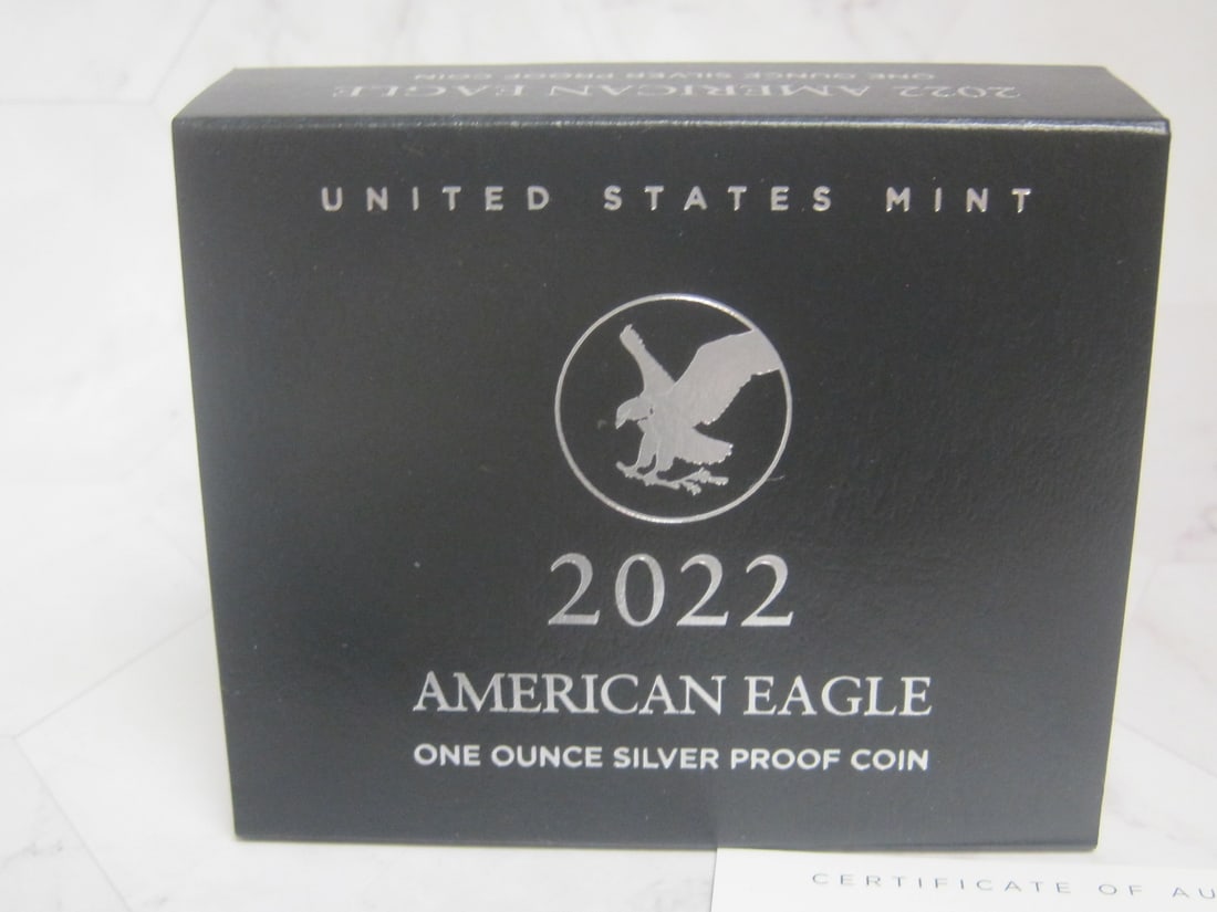 2022 American Eagle One Ounce Silver Proof Coin - 3