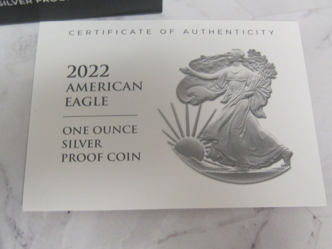 2022 American Eagle One Ounce Silver Proof Coin - 4