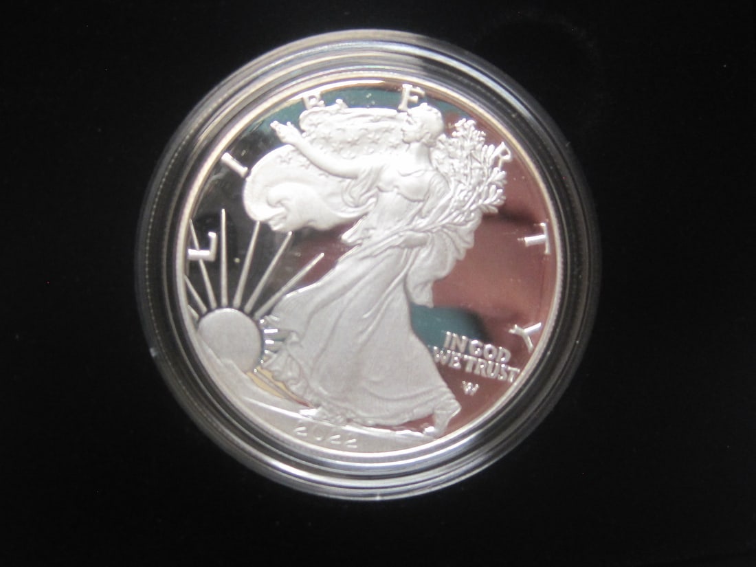 2022 American Eagle One Ounce Silver Proof Coin - 2