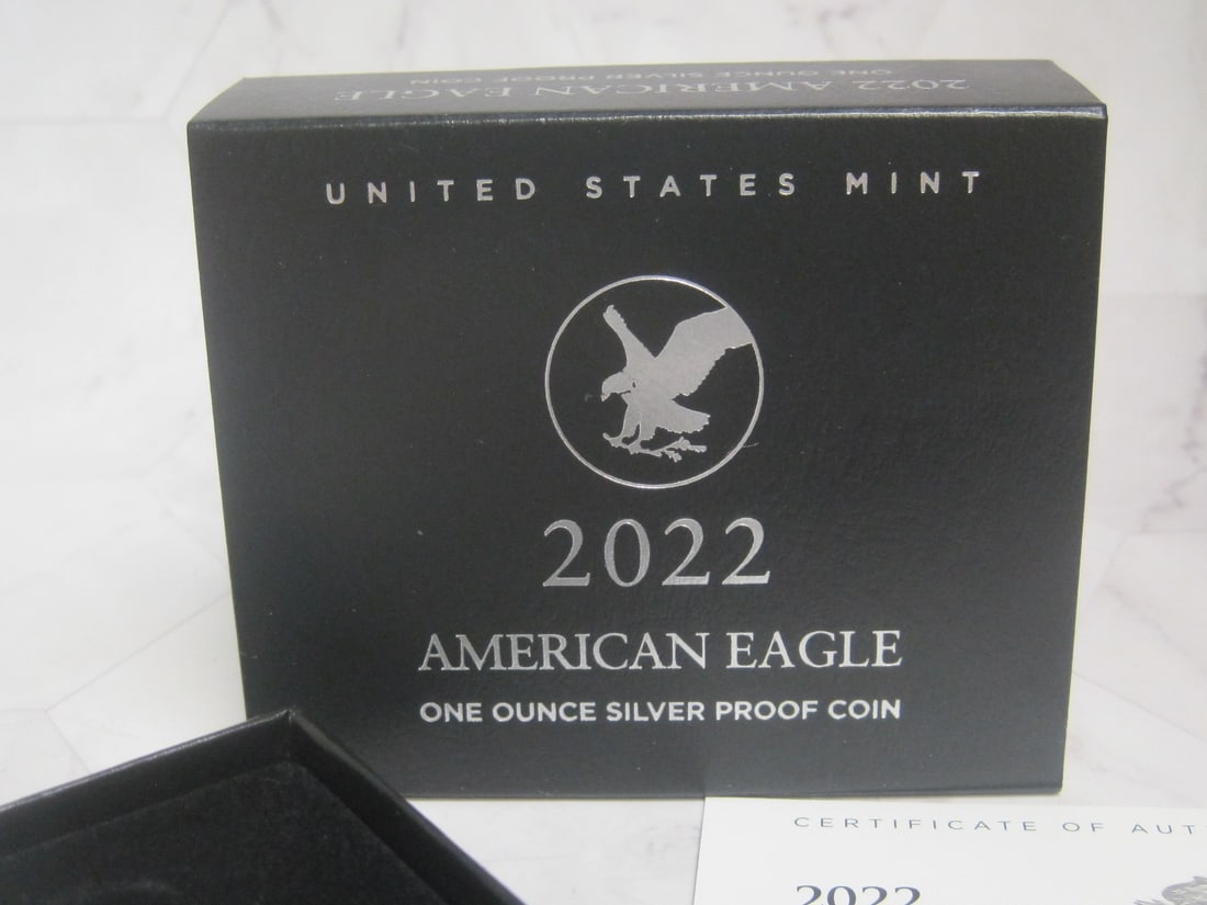 2022 American Eagle One Ounce Silver Proof Coin - 3