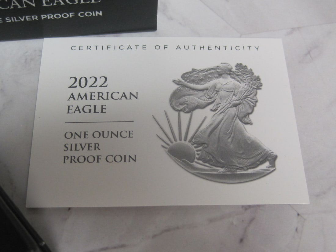 2022 American Eagle One Ounce Silver Proof Coin - 4