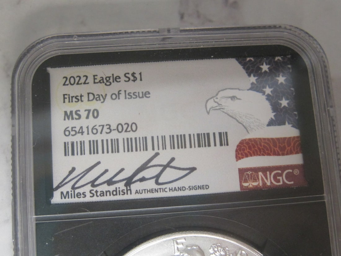 2022 American Eagle First Day of Issue - 2