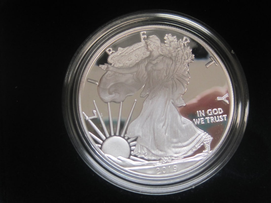2019 American Eagle One Ounce Silver Proof Coin - 2