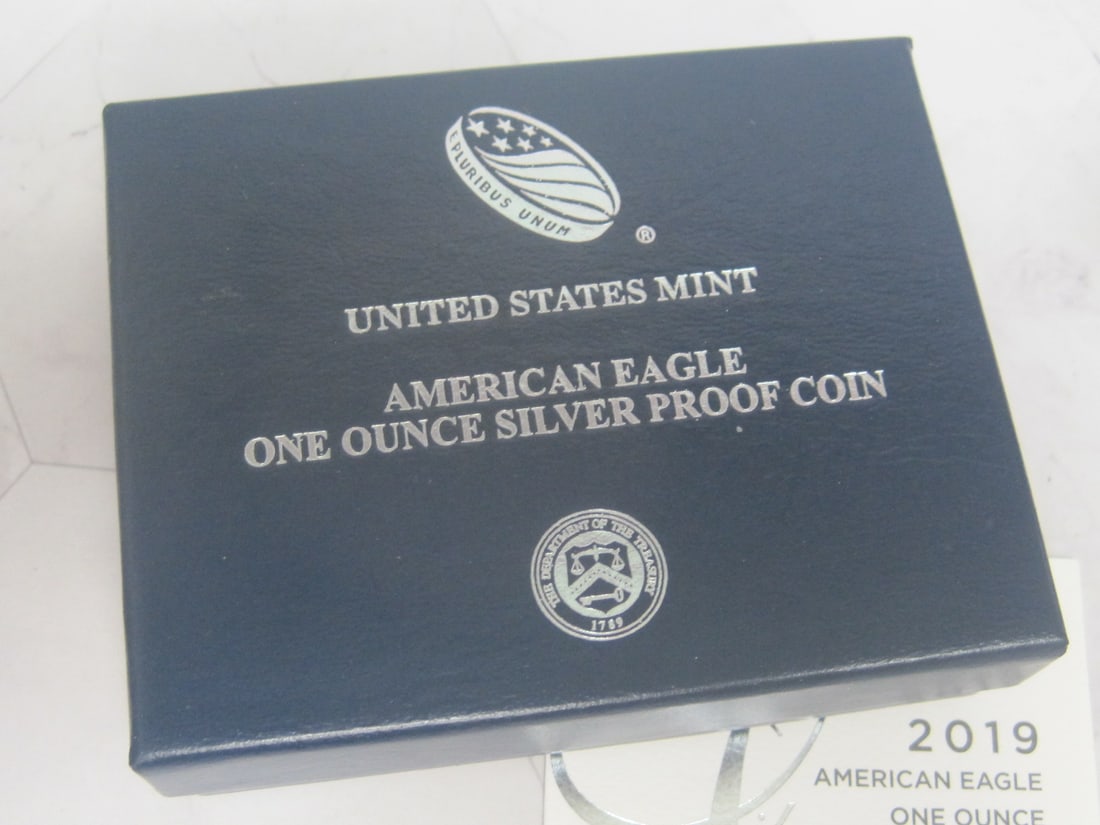 2019 American Eagle One Ounce Silver Proof Coin - 3