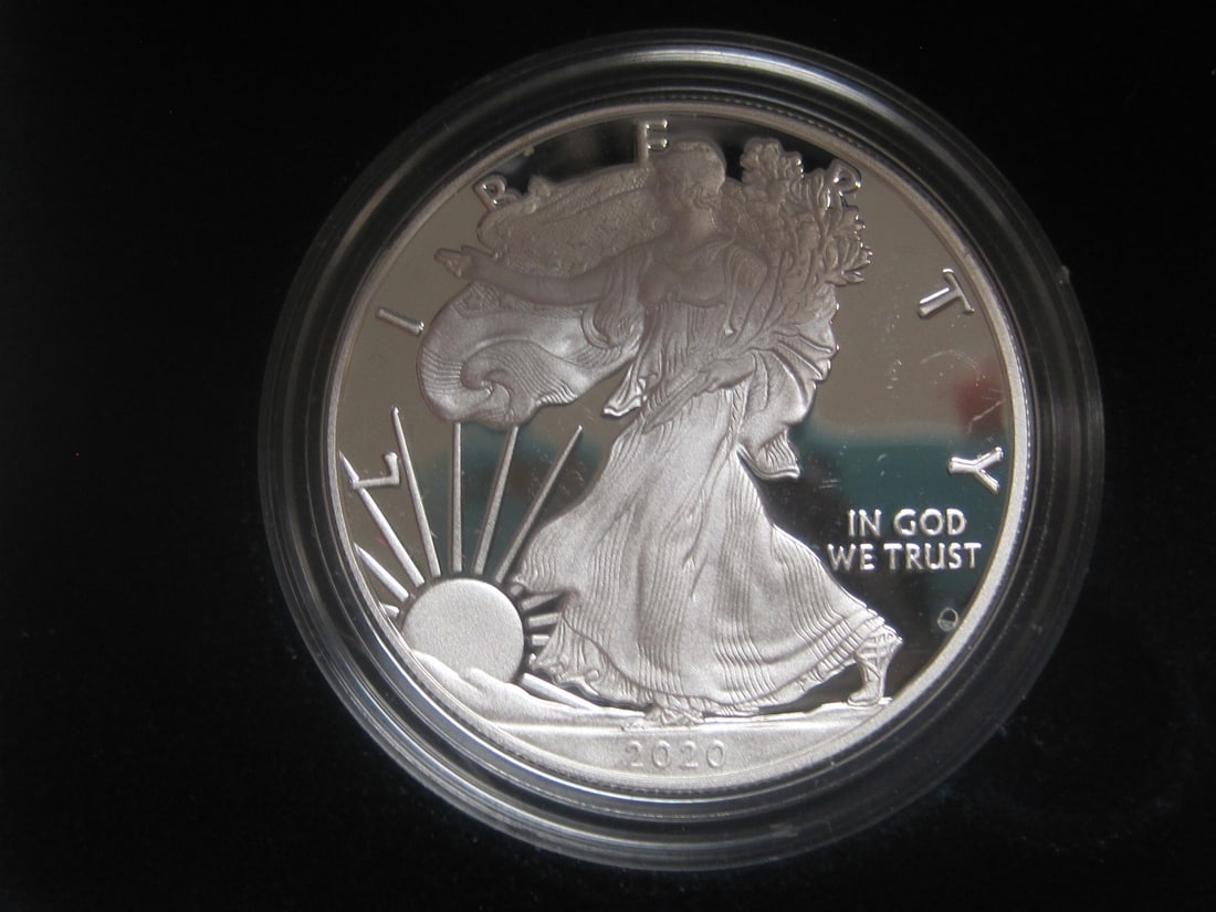 2020 American Eagle One Ounce Silver Proof Coin - 2