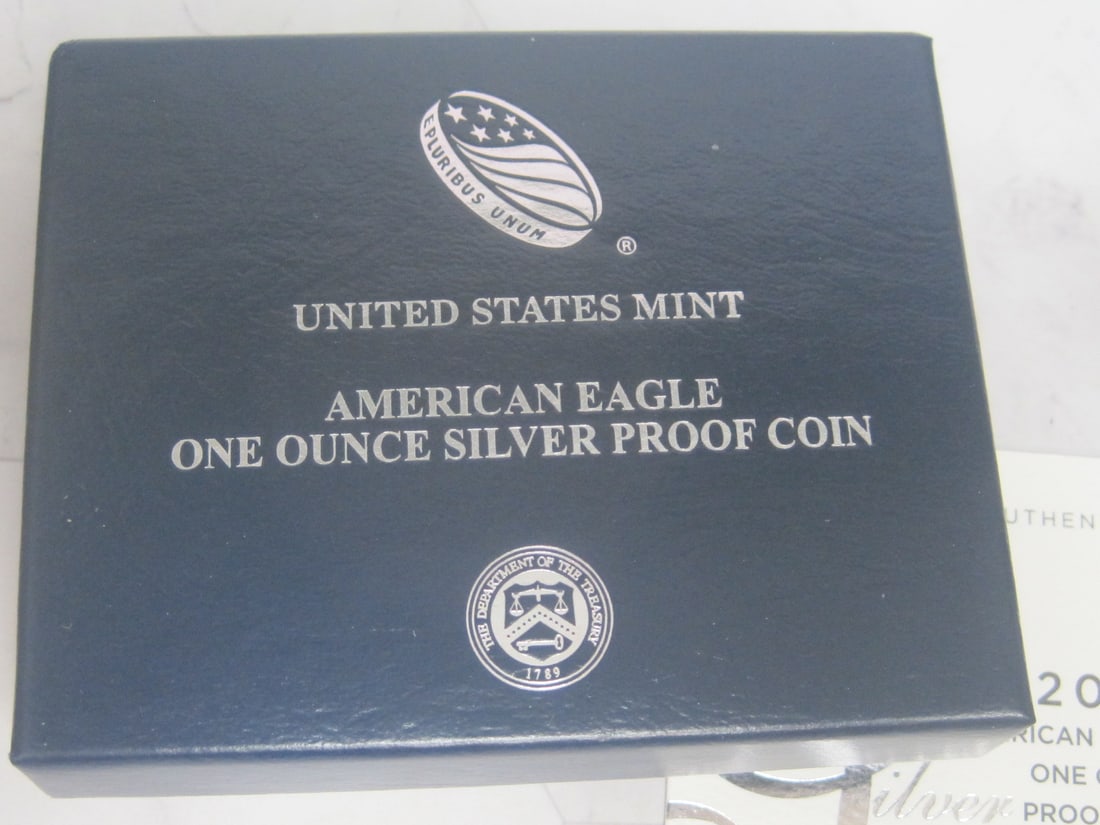 2020 American Eagle One Ounce Silver Proof Coin - 3
