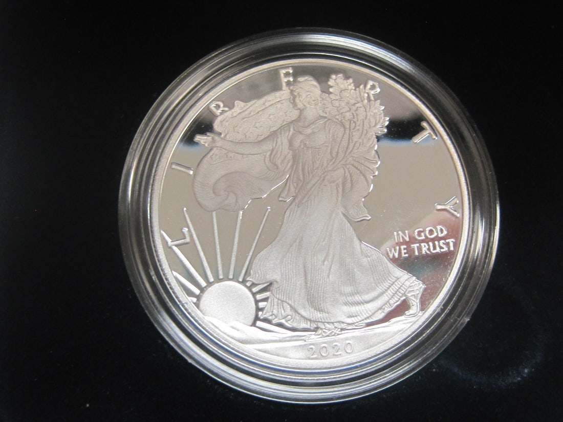 2020 American Eagle One Ounce Silver Proof Coin - 2