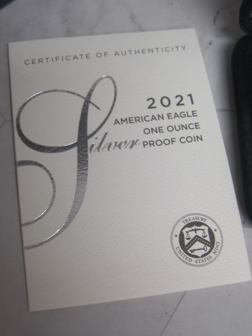 2021 American Eagle One Ounce Silver Proof Coin - 4