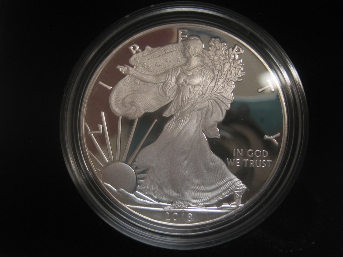 2018 American Eagle One Ounce Silver Proof Coin - 2