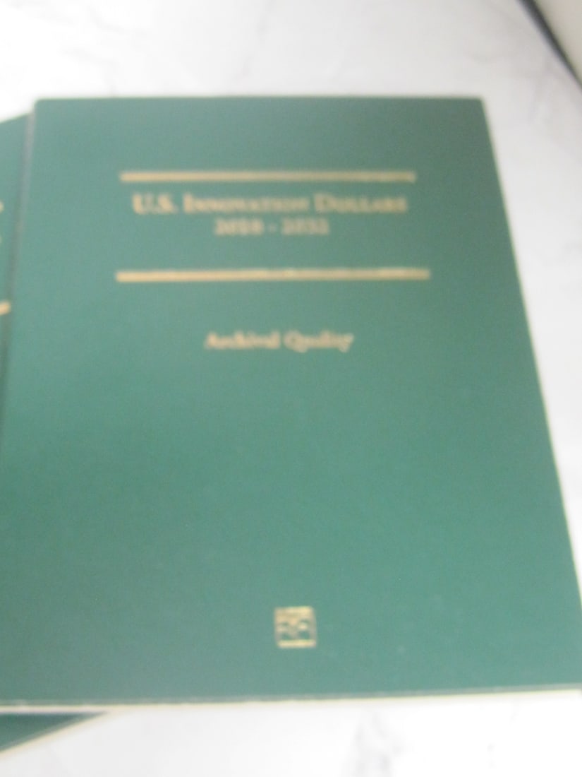 Lot of 2 Books of 38 US Innovation Dollars - 2