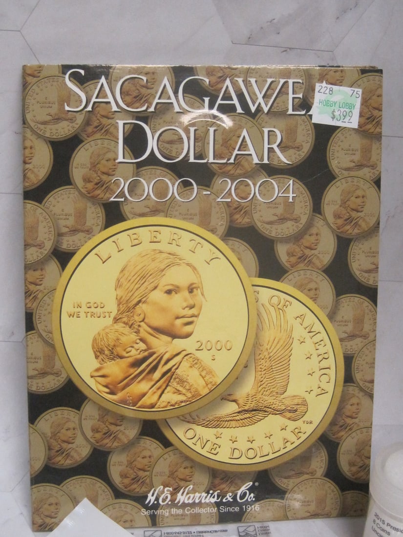 Collection of 61 UNC. Scagawea & Presidential Dollars - 4