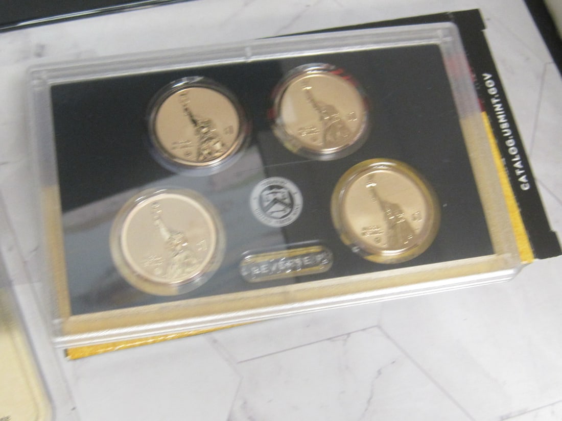 Lot of 4 Coin Sets - 2