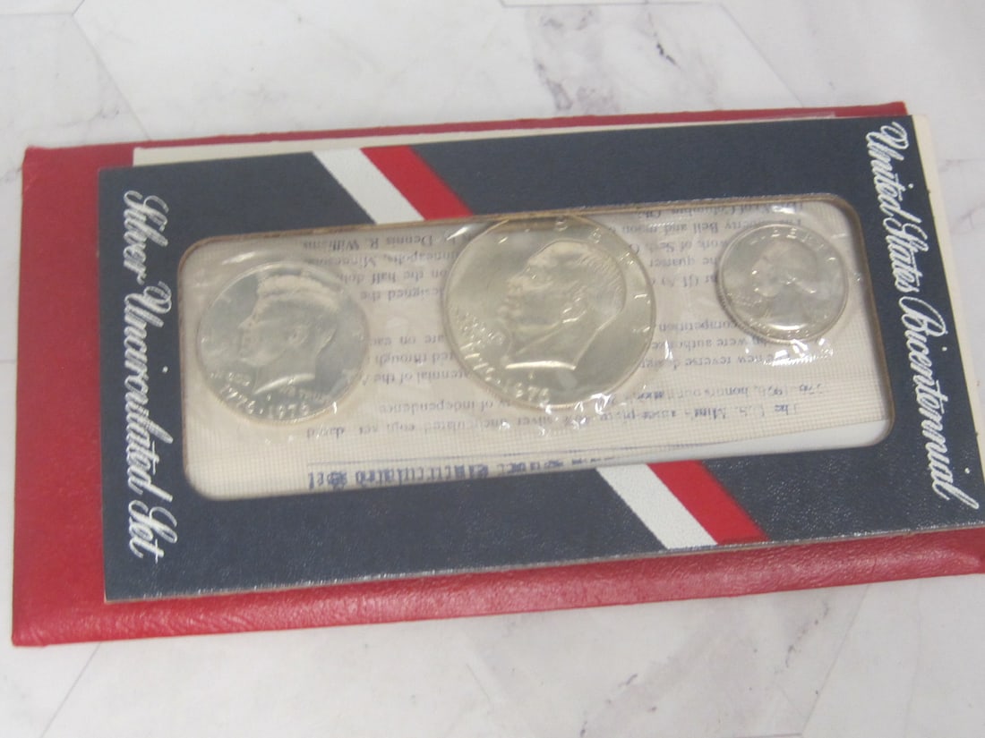 1976 US Bicentennial Silver UNC. Set: .