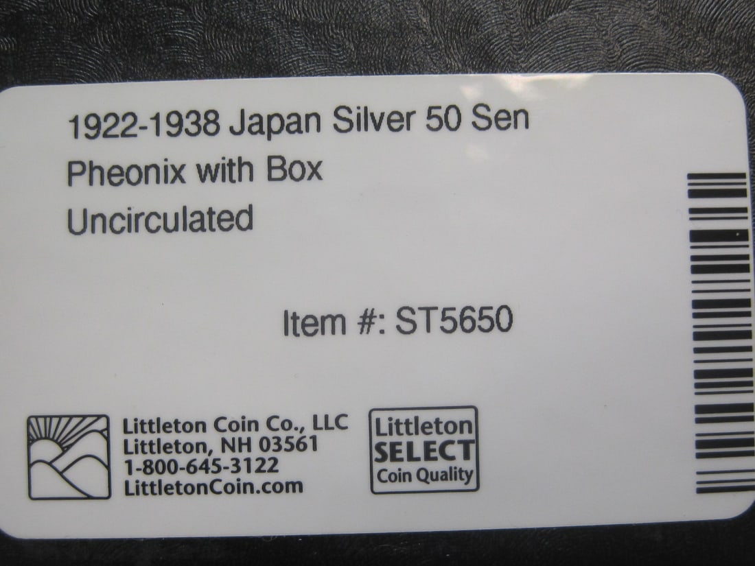 Lot of 4 Japanese 50 Sen Silver Coins - 7