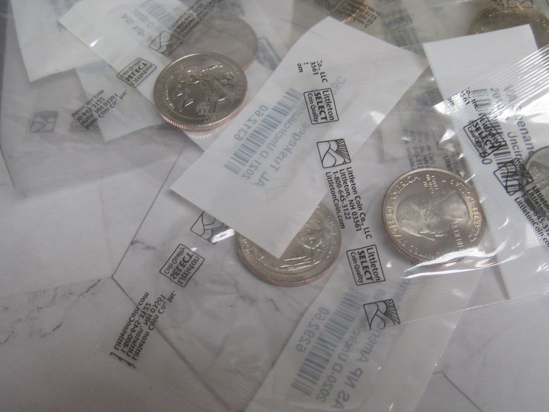 HUGE lot of Littleton Coins - 3