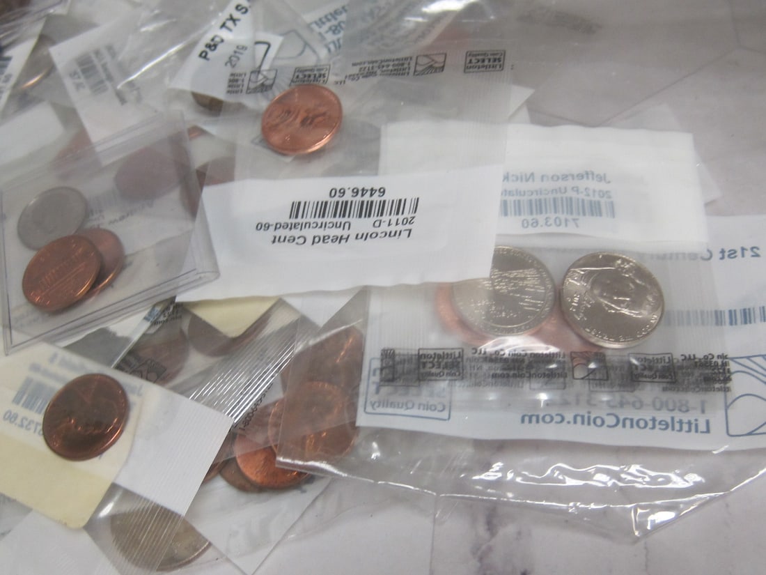 HUGE lot of Littleton Coins - 4
