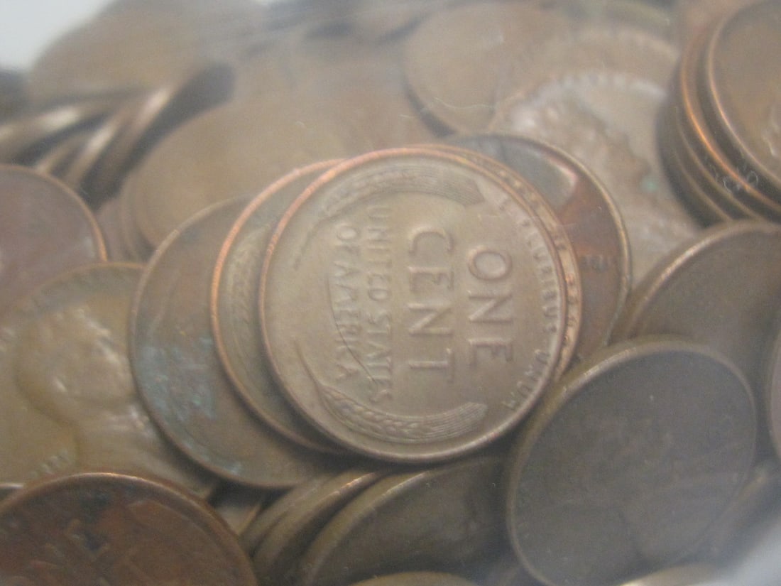 7+ lbs. of Wheat Pennies - 2