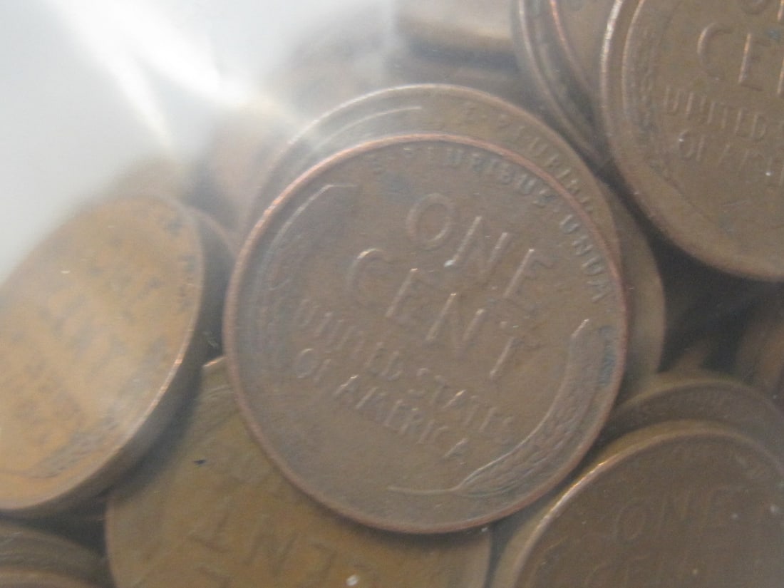 8+ lbs. of Wheat Pennies - 2