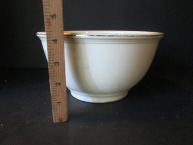 Vintage Kitchen Ktaft Oven Serve Wildflower Spray Design Mixing Bowl - 5