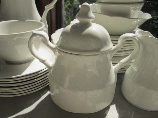 27 Pieces of Sterling Vitrified China - 2